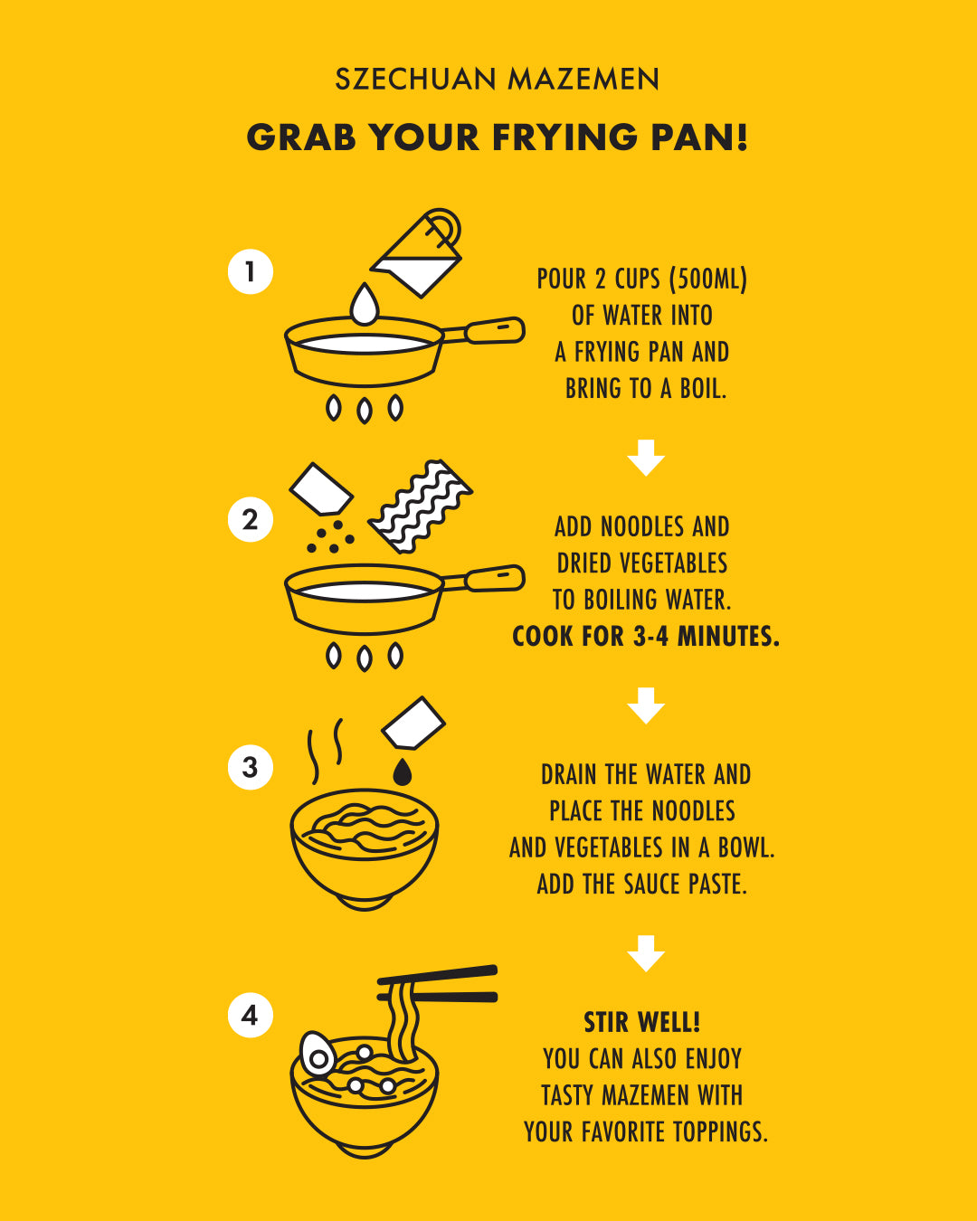 MAZEMEN SZECHUAN (3 or 4 Case Set)