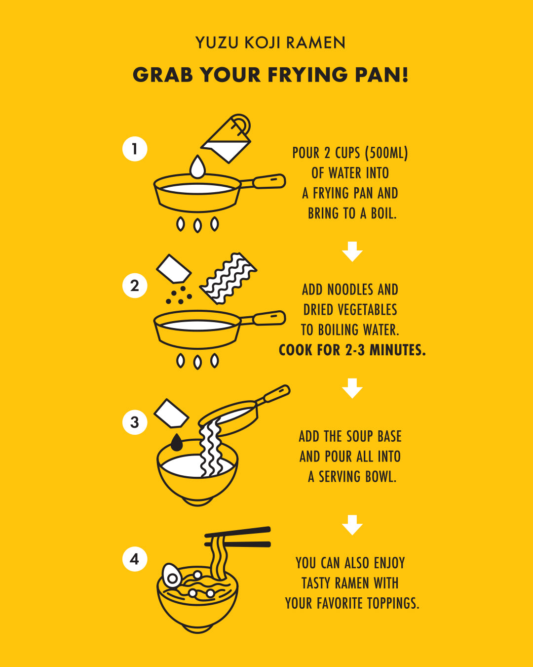 RAMEN YUZU KOJI (3 or 4 Case Set)