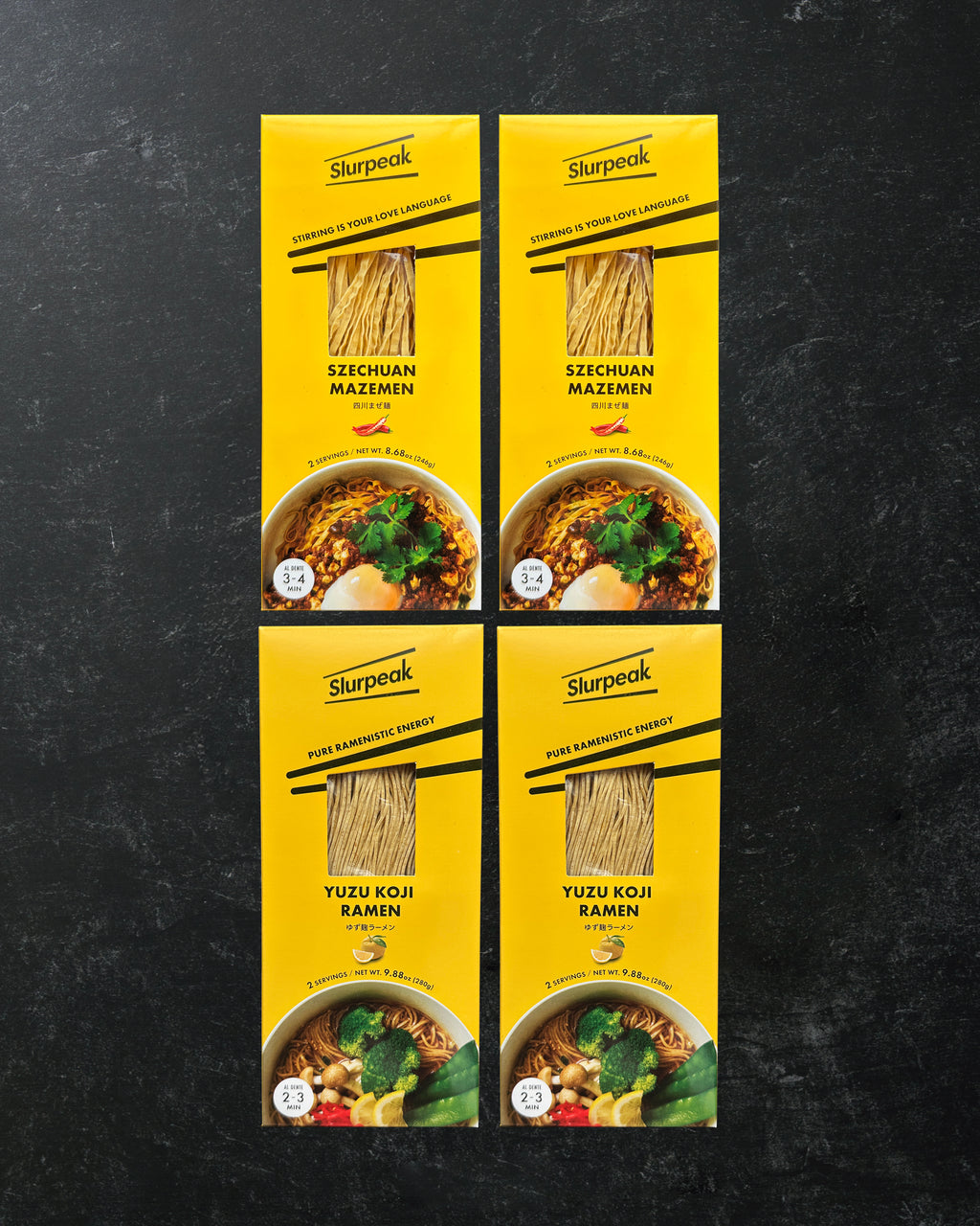 Slurpeak Assorted - 4 cases (2 servings in a case)