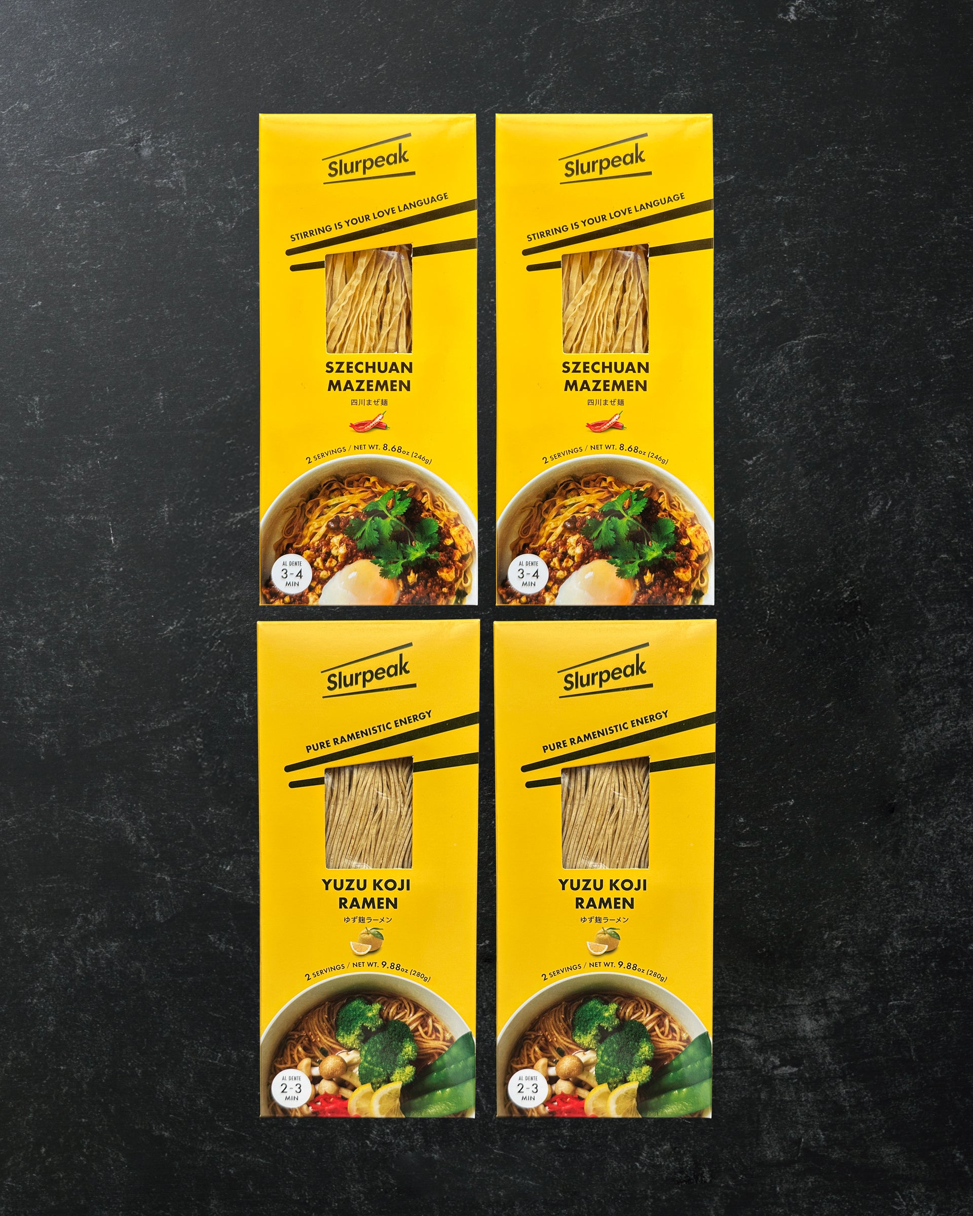 Slurpeak Assorted - 4 cases (2 servings in a case)