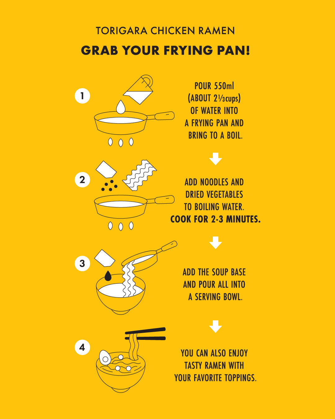 RAMEN TORIGARA CHICKEN (3 or 4 Case Set)