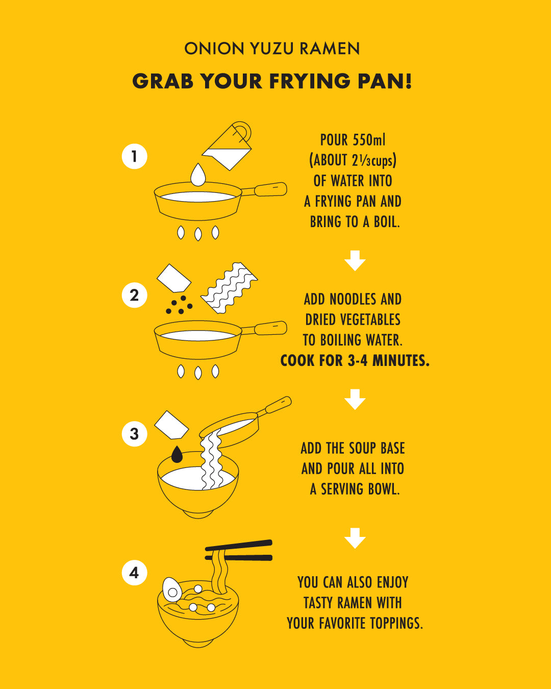 RAMEN ONION YUZU (3 or 4 Case Set)